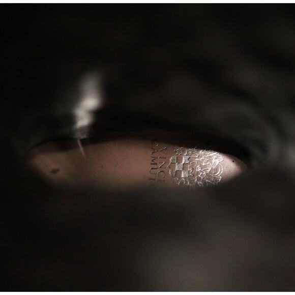 Vince Camuto Boots Womens 5.5 Black Leather Knee High Block Heel Riding - Picture 13 of 14